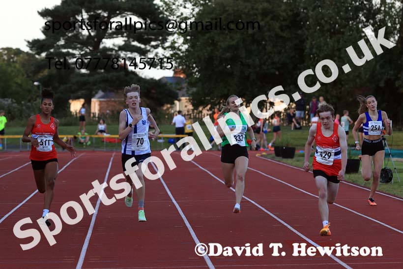 200 metres, 2024 NEGP 6, Monkton Stadium,  Wednesday, August 14th.  Photo: David T. Hewitson/Sports for All Pics